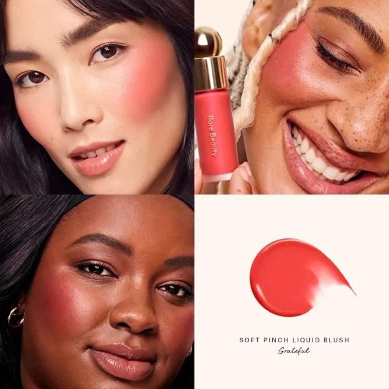 Rare Beauty Liquid Blush Lipstick Eyes Cheek Blusher Waterproof Mositure Face Contour Shadow Liquid Lip Gloss Rouge Plump Makeup — image 23