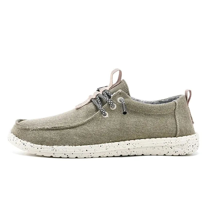 Men Casual Shoes Slip on Denim-blue Canvas Loafers Comfortable Walking Flats for Man Dude Non Slip Soft Sneakers Summer — image 12