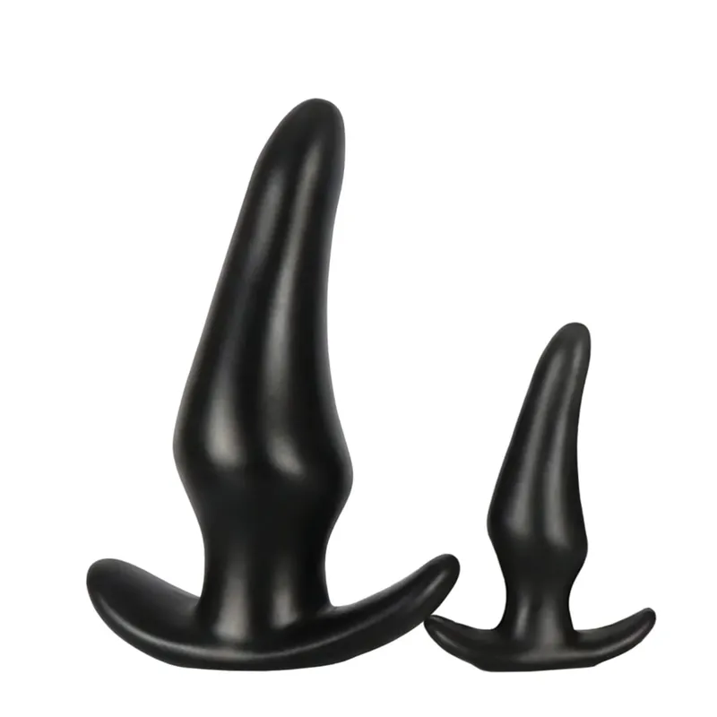 Plug Anal en Silicone souple, 3 tailles différentes, stimulateur, jouets sexuels pour adultes, masseur de Prostate Gay, entraîneur Anal — image 6