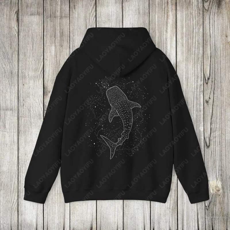 Whale Fish Sea Life Hoodie Pullover for Ocean Lovers Men Women Gift Diving Coconut Beachy Girl Autumn Fashion Sweatshirt Gifts — image 14