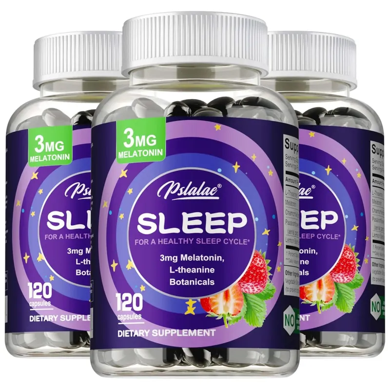 Sleep Supplements - Relieve Stress Improve Insomnia Improve Sleep Quality and Deep Sleep — image 11
