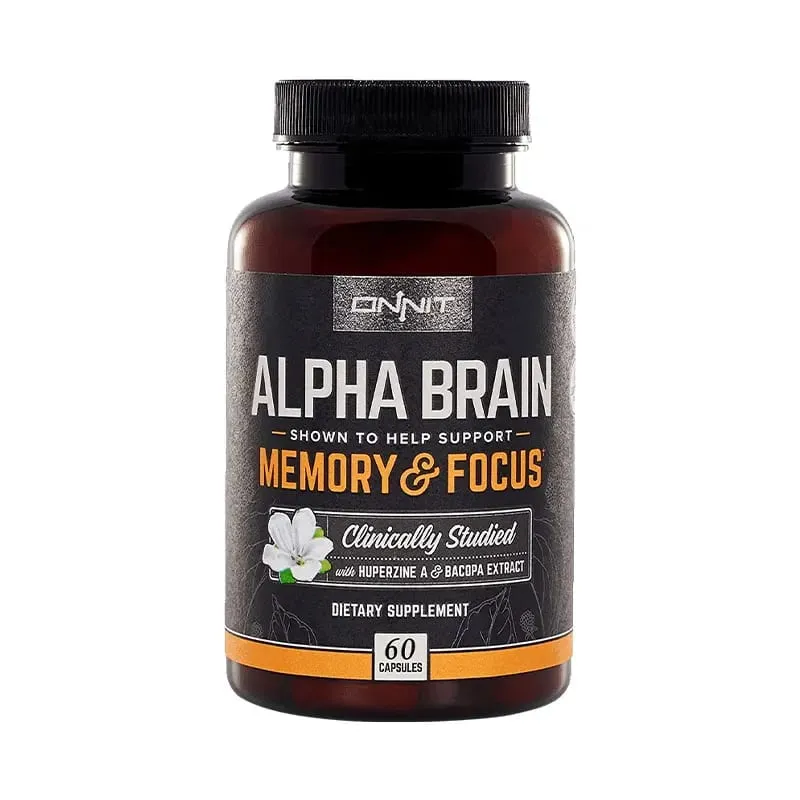 Alpha Brain Supplement - Helps Maintain Brain Cells May Improve Memory Concentration and Cognitive Processing Speed — image 8