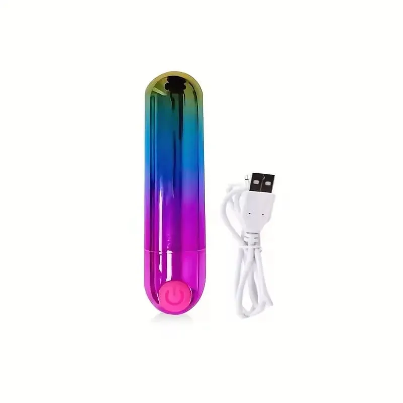 Powerful USB Charge Bullet Vibrator Clitoris Stimulator G-Spot Vagina Massage Adult Erotic Sex Toys For Woman Female Masturbator — image 10