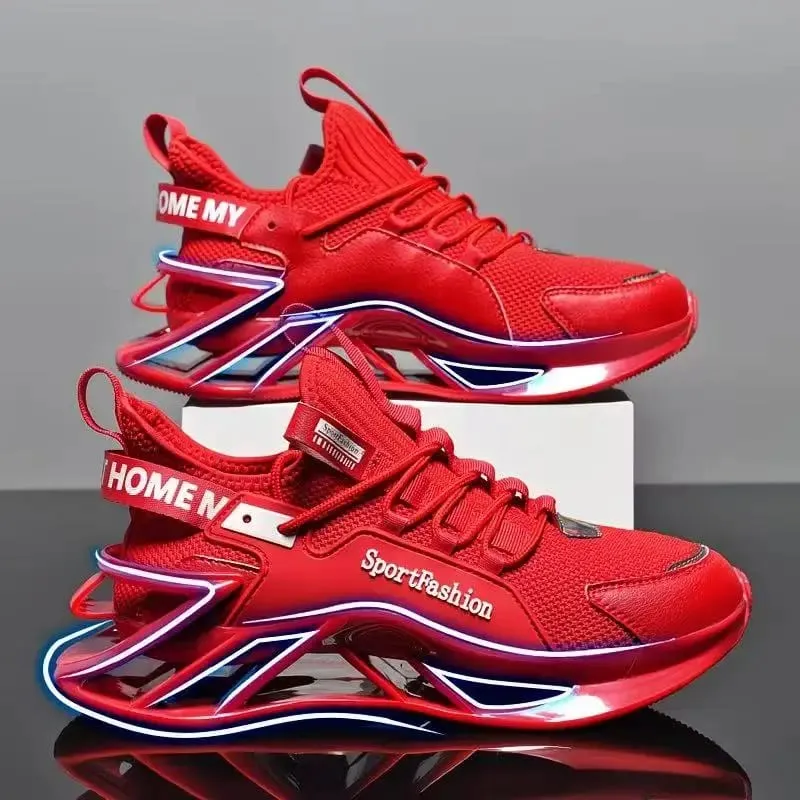 Spring Men Sneakers Breathable Casual Shoes High Quality Antiskid Damping Sports Shoes Outdoor Comfortable Mesh Shoes Zapatillas — image 8