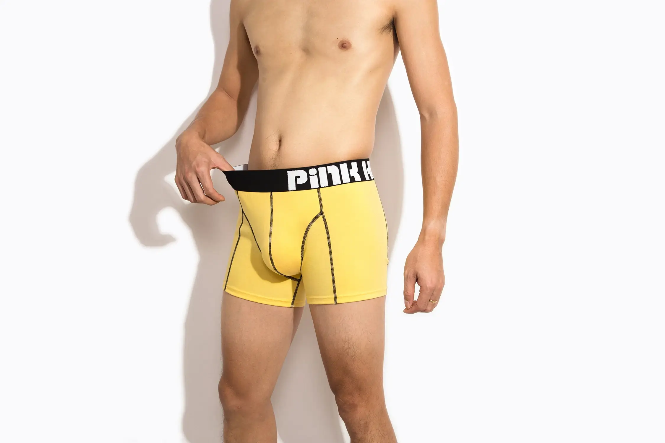 4-PACK PINKHERO Mode Caleçons Pour Hommes, Élégant Confortable Et Doux Slip Homme, Sous-Vêtements Fantaisie En Coton Boxer, Culottes Pour Hommes — image 6