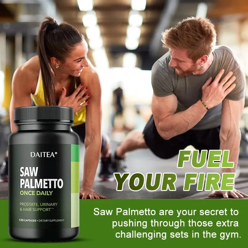 Daitea Saw Palm Capsule Prostate Health Supplement Support Urinary Tract Health Support Bladder Health Promote Hair Growth — image 6