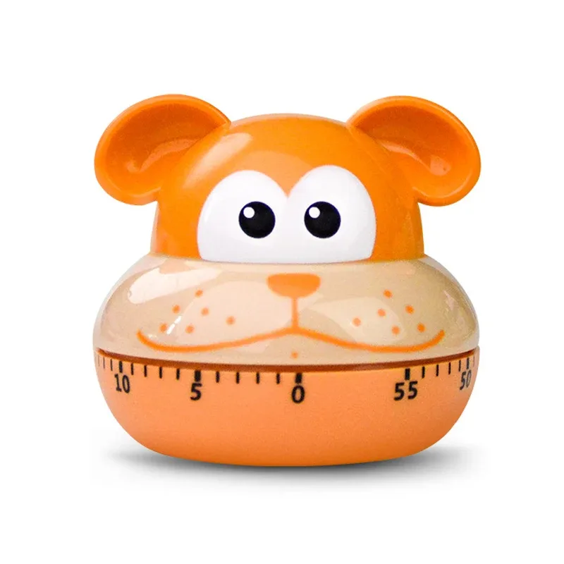 Mechanical Kitchen Timer with Cartoon Animal Pattern Cooking Alarm SCountdown Timer — image 10