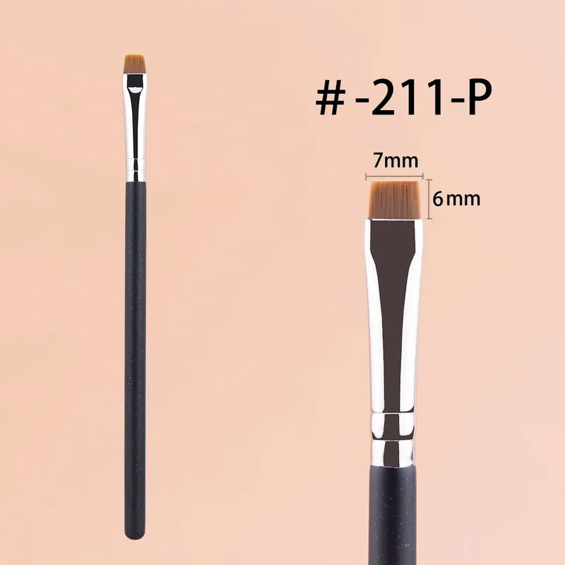 Eyebrow Concealer Brush Flat Eyebrow Brush Angled Ultra Thin Eye Line Concealer Makeup Brushes Precise Make Up Concealer Brush — image 14