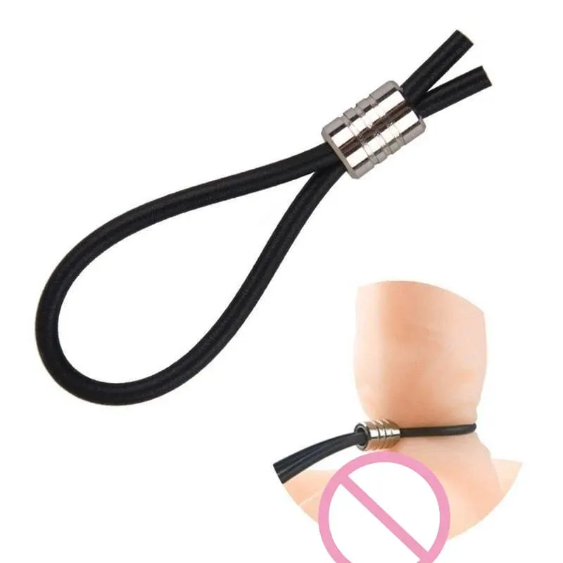 Penis Cock Lasso Ring Keeper Rubber Male Prolong Enhancer Delay Time Lasting Impotence Cocking Ring Sex Toy Product — image 3