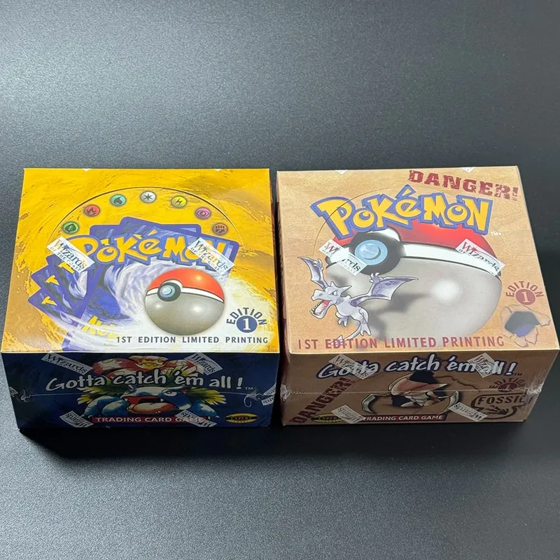 Pokémon Booster Packs Base Fossil Jungle 9 single bags 1 pack/11 Cards and Booster Box 3 1Box/36 Packs models Proxy Game Cards — image 42