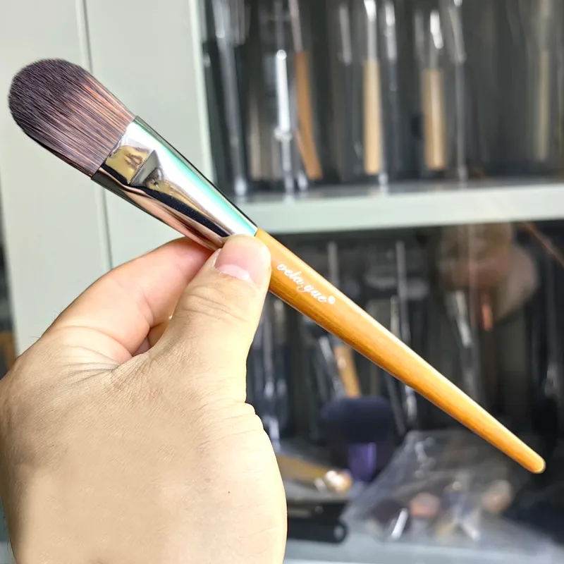 Professional Makeup Brushes Powder Bronzer Blush Foundation Crease Eyeshadow Brow Liner Contour Blending Make Up Beauty Brush — image 6