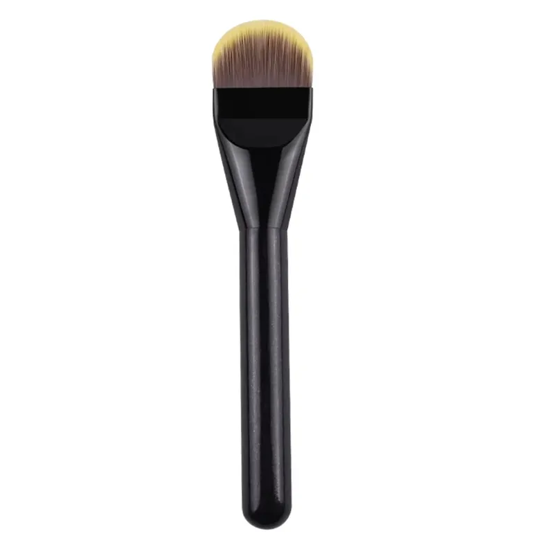 Továbbfejlesztett Crescent Design alapozó smink ecset Ultra vékony, sima felvitel Folyékony maszk Spatula Sminkecsetek Szépségeszközök — image 11
