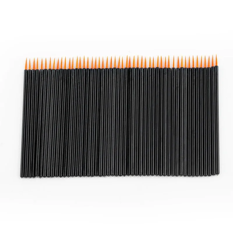 New 50/100 Pcs Eyeliner Brush Eye Shadow Applicator Fine Point Eye Liner Pens Brushes Eyelash Extension Cosmetic Wands — image 4