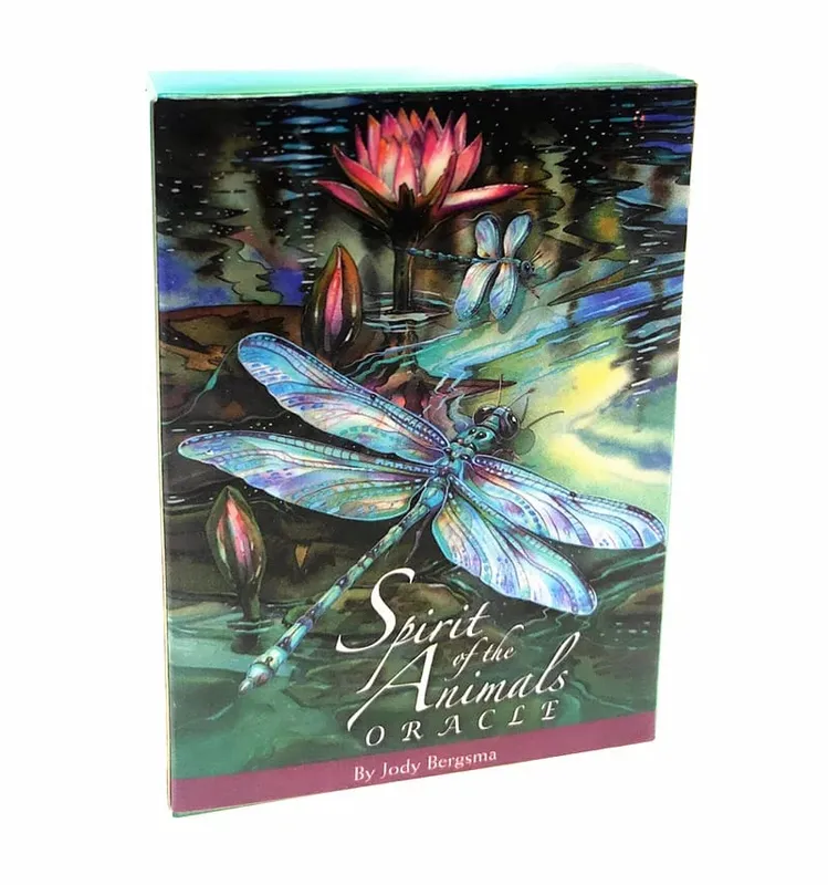 Spirit Of The Animals Oracle Cards A 52 tarot cards deck Divination Edition Deck Borad family women party playing table games