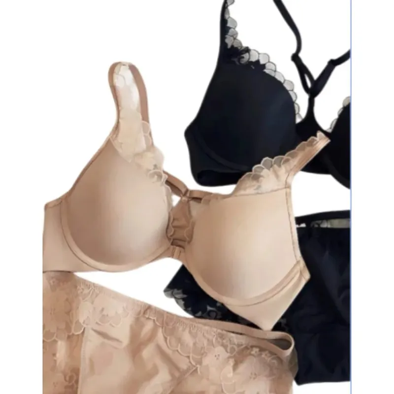 Nahtloser Neckholder-BH mit vorderer Schnalle, weicher Bügel, dünner Sommer-Push-Up, kleine Büste, Minimizer, große Brust, sexy Rücken, Dessous 32–38 — image 3