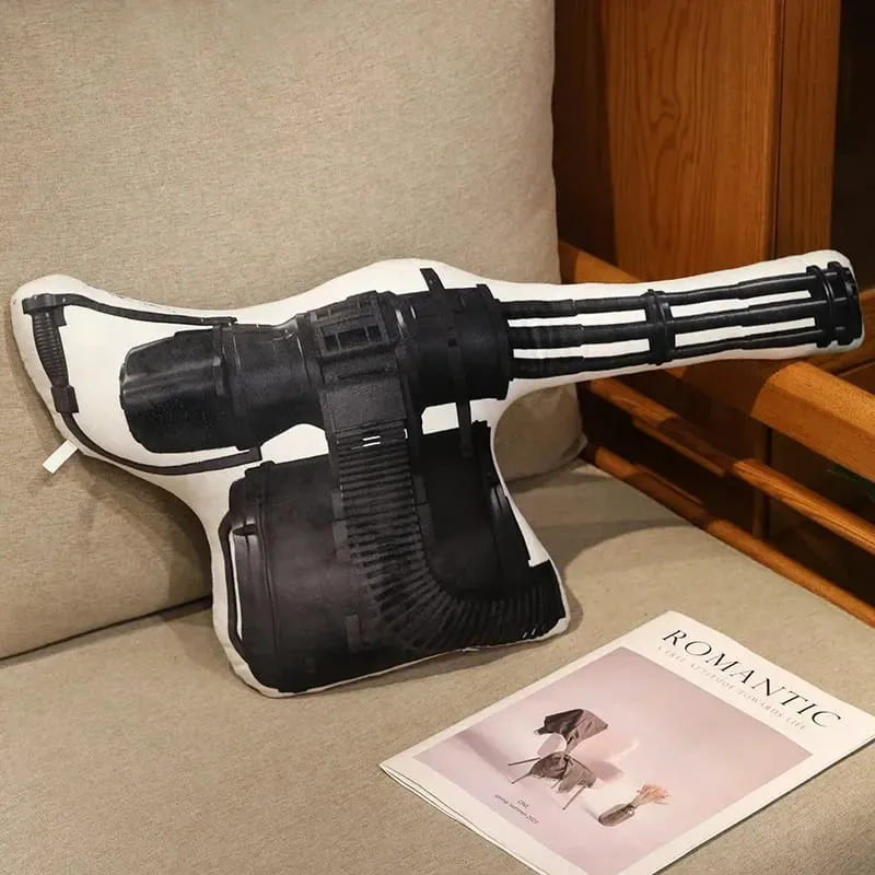 Super Cool Realistic Stuffed Printed Firearm Plush Toys Soft Funny Lifeiliek Rifle Sniper Rifle Toys Game Props For Boys — image 13