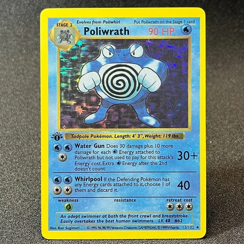 PKM Foil Cards Charizard Blastoise Venusaur Alakazam Mewtwo Zapdos Raichu 1996 1st Edition Game Collection PTCG Proxy Cards — image 13