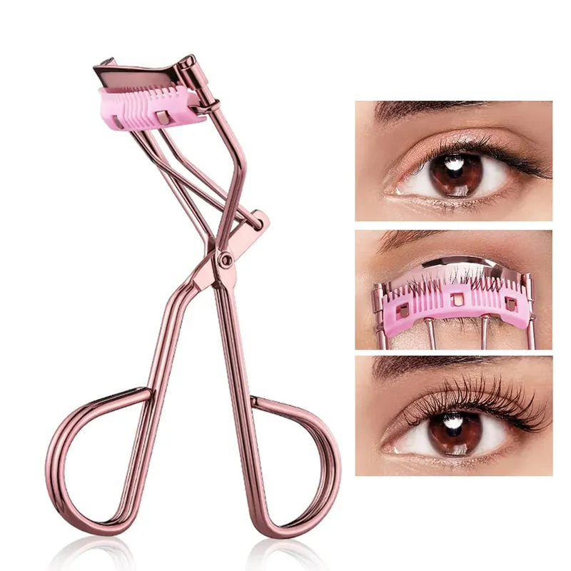 Professional Eyelash Curler With Replacement Pads Eyelash Cosmetics Makeup Tools For Women Eyelashes Curling Accessories — image 1