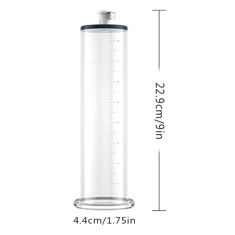 Acrylic Penis Pump Accessories Vacuum Penis Enlargement Device Masturbation Vacuum Pump Flange Pump Penis Cylinder Set Sex Toys — image 15