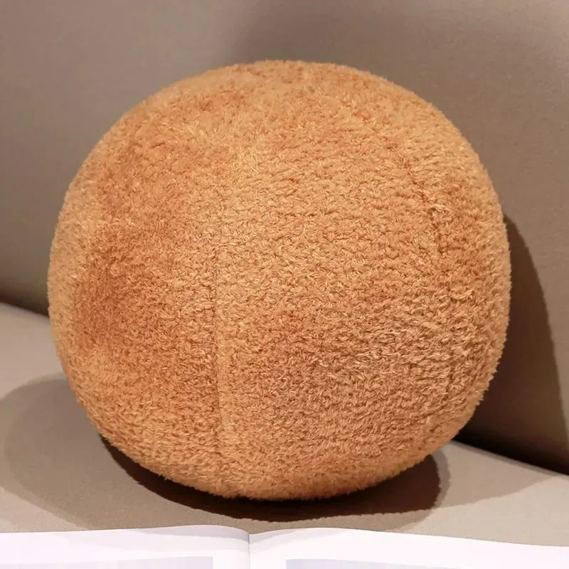 30cm Ins Style Ball Pillow Soft Plush PP Cotton Sofa Pillow Ornament Stuffed Nordic Round Pillow Throw Pillows Home Decoration — image 35