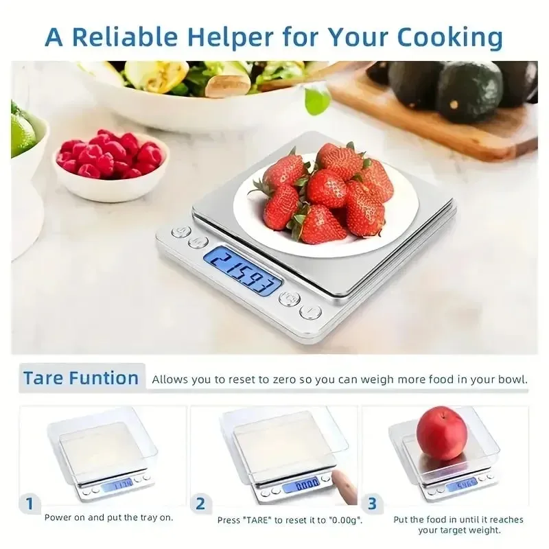 Electronic Scales Digital Kitchen Scale Coffee Balance Kitchens Accessories Bakeware Measuring Tools & Scales & Weight Precision — image 9