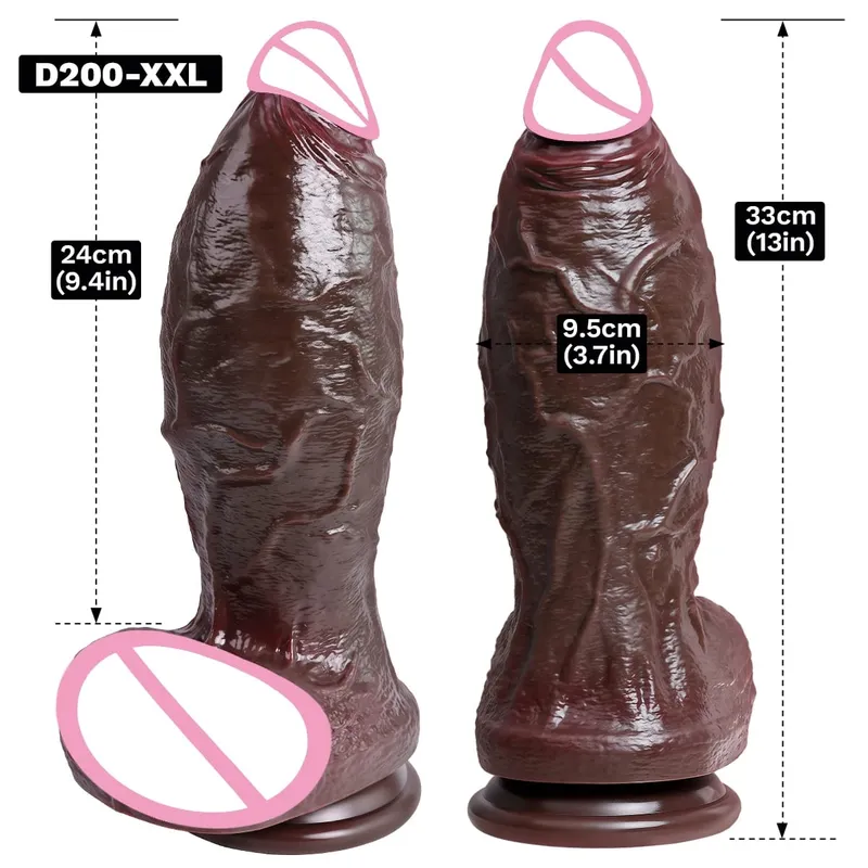Huge Realistic Dildo fantasy long Penis Big Dick Suction Cup Dildos For Women Giant XXL anal Dildo Sex Toys For Women Men Gay — image 10