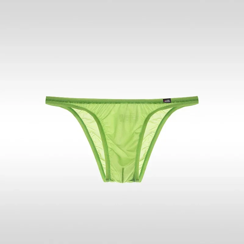Men's Underwear Sexy Low-Waisted Ice Silk Ultra-Thin Silky Japanese Small Triangle Pants One-Piece — image 15