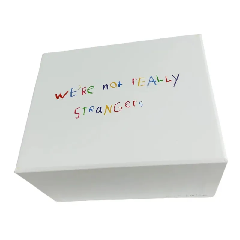 8 Styles WE'RE NOT REALLY STRANGERS - an Interactive Card Game Friendship Family Couples Edition - A Best Friend Party cards — image 3