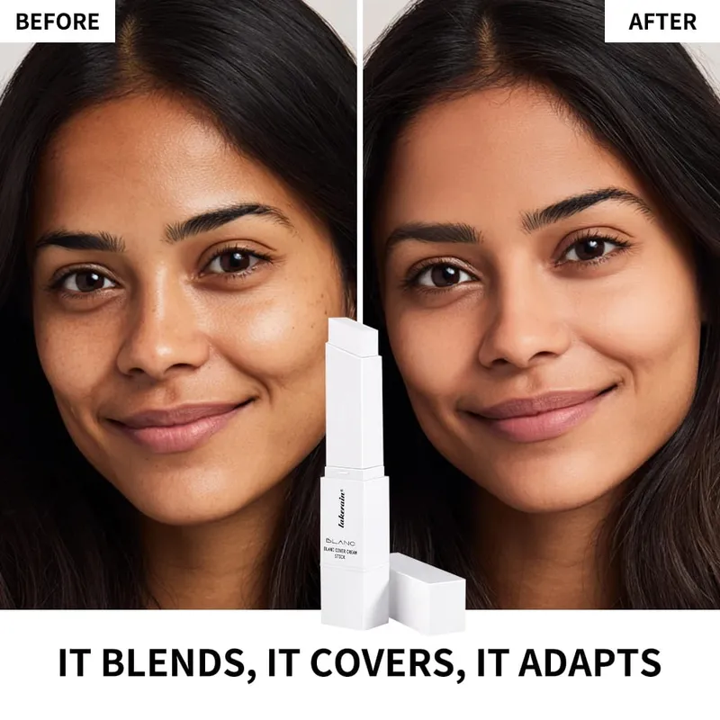 4Pcs Face Makeup Set Foundation Stick Pore No More Primer Loose Setting Powder Long Lasting Matte Beginner Makeup Christmas Gift — image 5