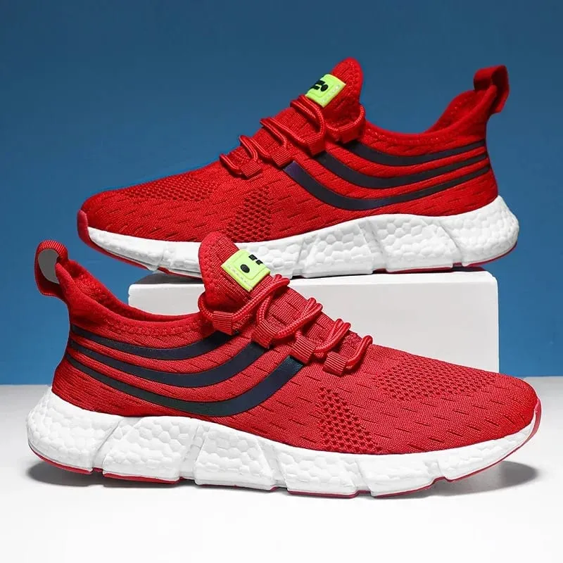 Men’s Sneakers Comfortable Breathable Platform Shoes Summer Man Running Shoes Breathable Comfortable Fashion Walking Sneakers — image 14
