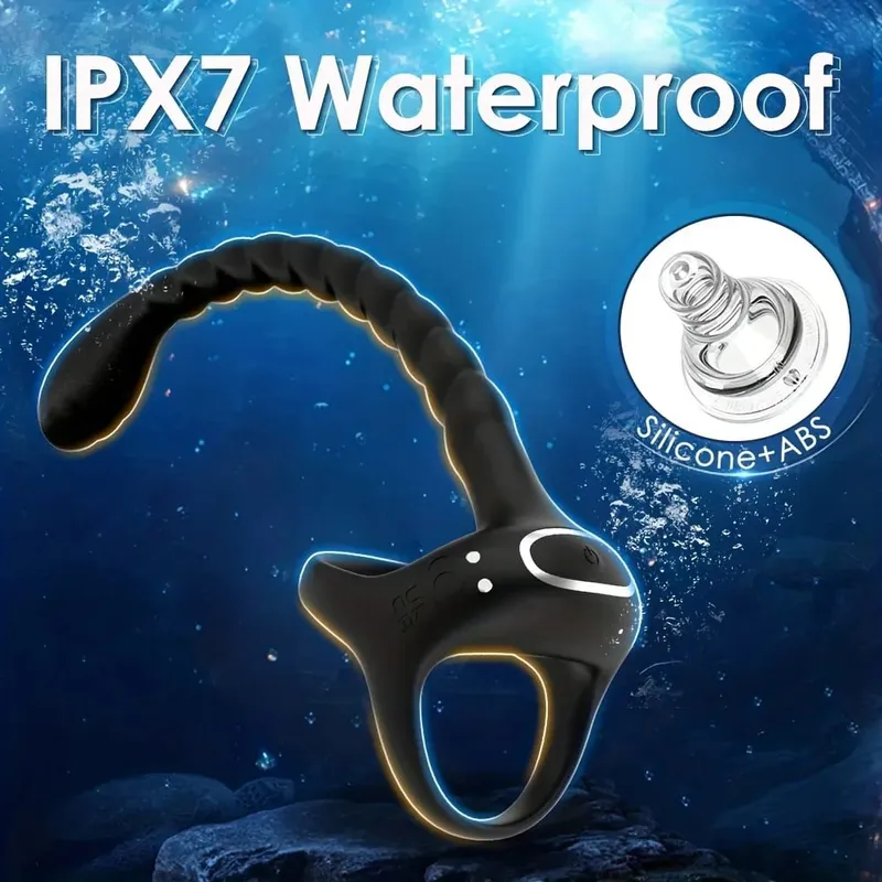 Analvibrator für Anfänger, APP-Steuerung, vibrierender Buttplug, Penisring für Männer, Prostata-Massagegerät, Analplug für Schwule, Sexspielzeug für Männer ab 18 Jahren — image 3