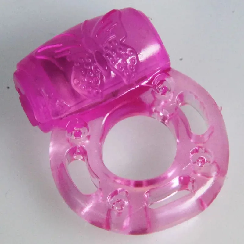 Finger Ring Vibrator Elastic Silicone Penis Vibrating Clitors Massager Cockring Toy Sex Toys Adult Products for men — image 4