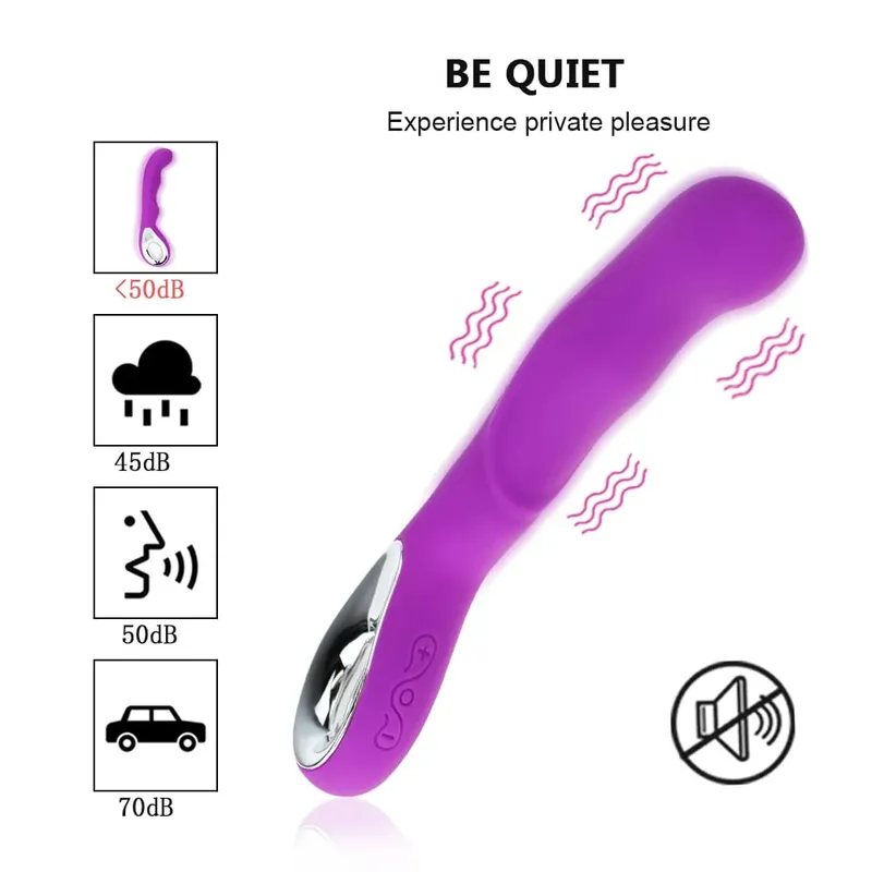 G-spot-dildo-vibrator G-spot-vaginale stimulator Clitoris Kut-stimulator Waterdicht toverstaf Oplaadbaar seksspeeltje voor vrouwen — image 2