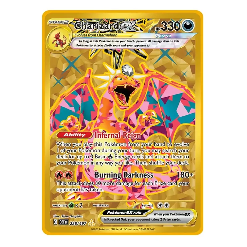 Kartu Logam Pokemon Baru Yang Keren 10000 Poin Kartu Super Arceus Charizard Bahasa Inggris Mewtwo Lucario Greninja Lillie Kartu Anime — image 16