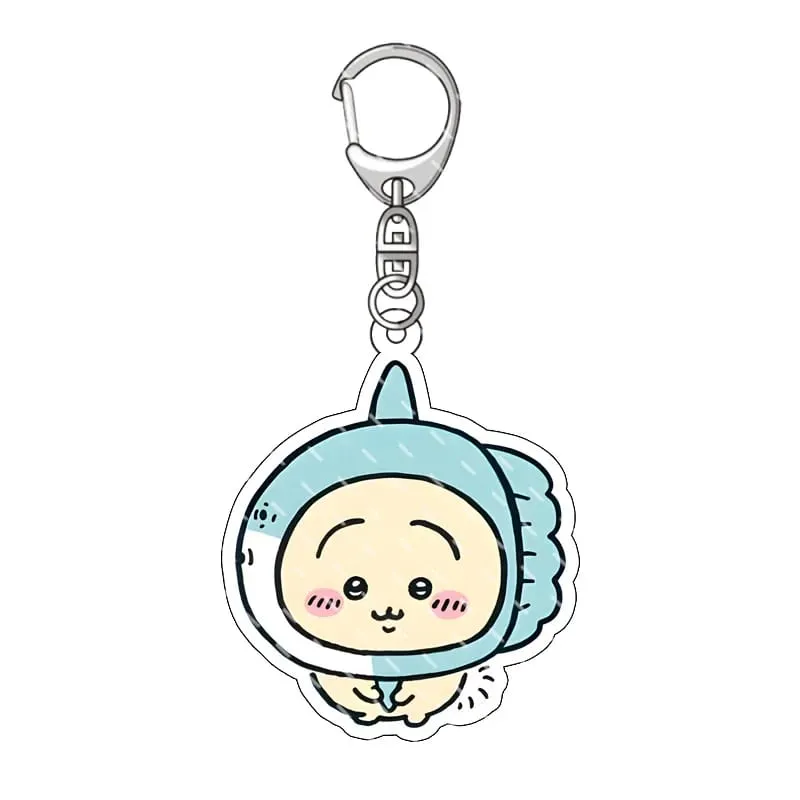 yiji Pendant Anime Comic Acrylic Peripheral Keychain Hachiware Usagi Cute Pendant Bag Hanging Decoration Decoration — image 23