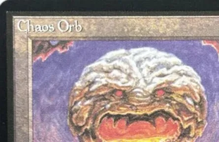 LK48 REGULAR Ashnod oltár Ashnod oltári káosz gömb kesztyűje kiváló minőségű TCG proxy kártyákból (fekete mag)
