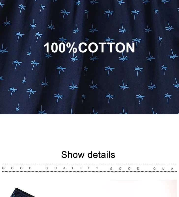 Shorts boxer de algodão masculino, roupa íntima masculina com padrão impresso, shorts estilo universitário, roupa de verão respirável e confortável — image 10