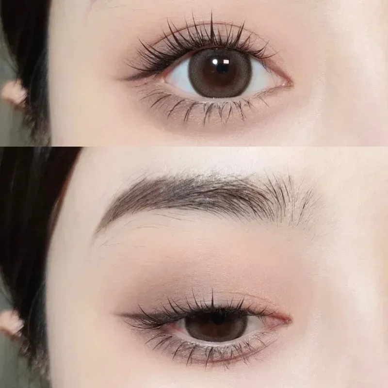 Silk Fiber Lash Mascara Αδιάβροχη μακράς διαρκείας Extension Eyelashes Lengthening Curling Mascara Black Eyelash Makeup Cosmetic — image 6