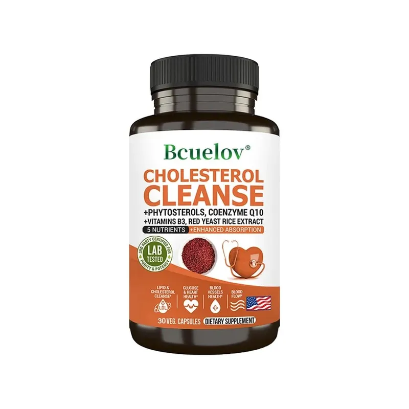 Cholesterol Cleanse Supplement - Helps Lower Cholesterol Levels and Promotes Healthy Cardiovascular and Arterial Circulation — image 8
