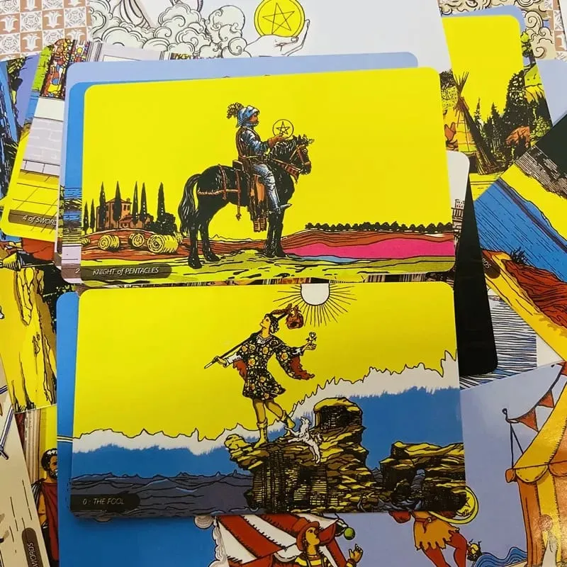 New RWS Panorama Tarot cards A 78 Deck When Wide Angle Lens Show You New Perspective of RWS Board games — image 2