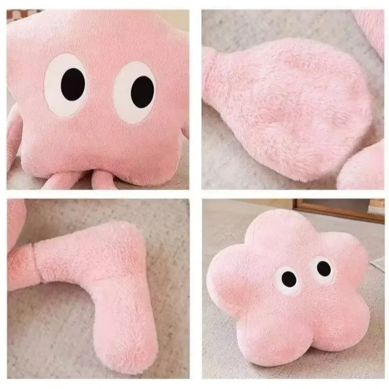 New 110cm Star Plush Pillow Plush Soft Big Eyes Star Doll Throw Pillow Home Decor — image 4
