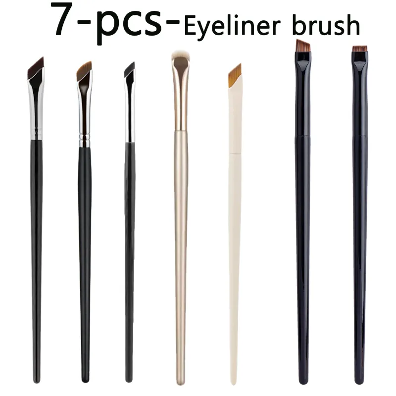 Upgrade Blade Eyeliner Brush Ultra Thin Fine Angle Flat Eyebrow Brush Under The Eyes Place Makeup Brush Precise Detail Brushes