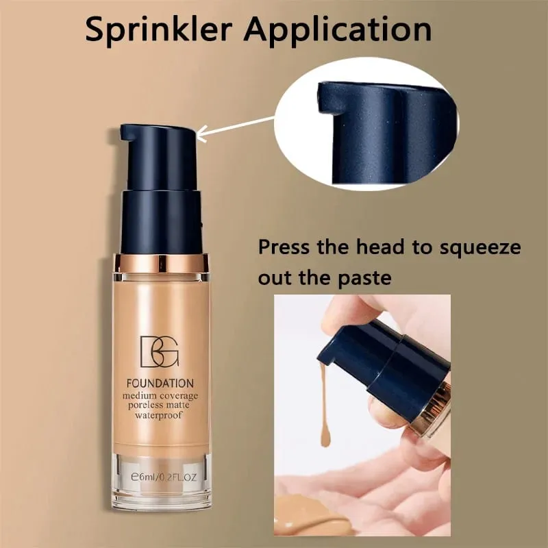 2pcs Face Makeup Set:1pc Foundation+1pc Contour Stick.Long-Lasting Waterproof Full Coverage Natural Finish Mini And Easy To Car — image 5