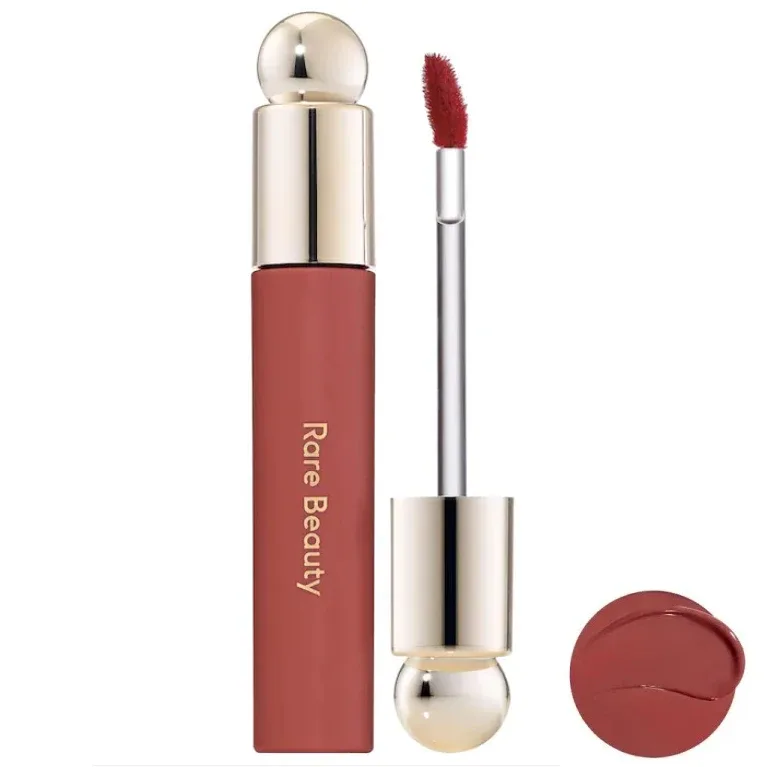 Rare Beauty Lipstick Lip Gloss Combination Set with Fine Sparkling Texture Moisturizing Lips Soft Smooth Moisturizes The Lips — image 17