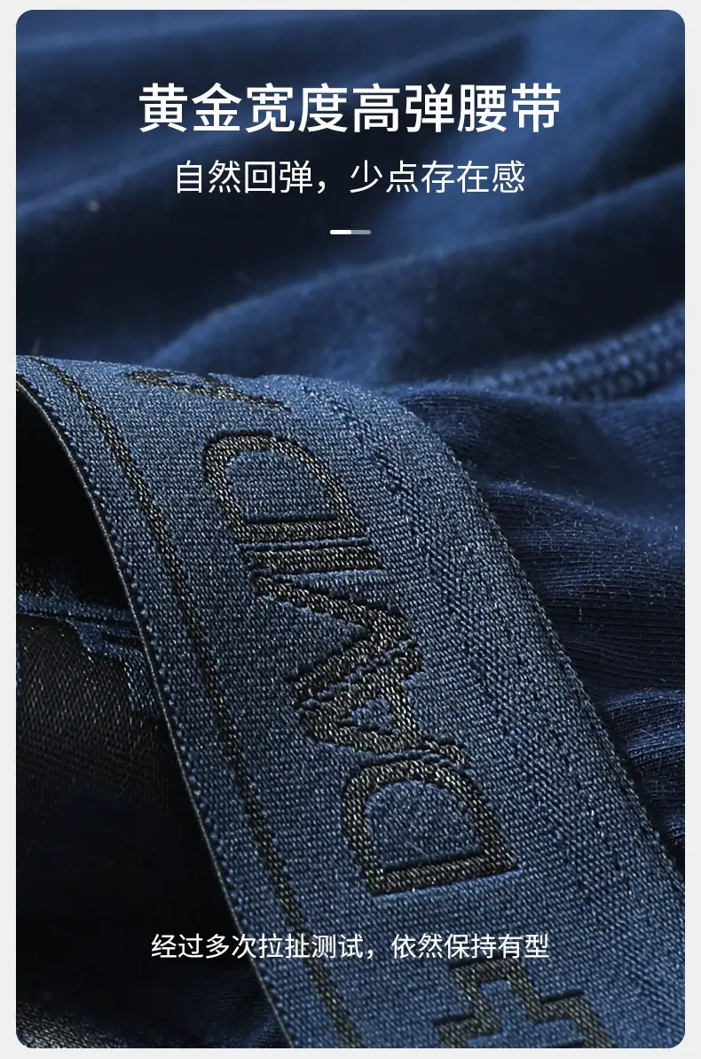4-Pack DAVID ARCHY Mens Underwear Modal Boxer Briefs Men Pouch Boxer Briefs Soft Breathable Dual Pouch Trunks Boxer USA Size