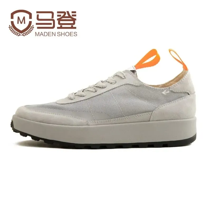 Maden Spring Vintage Jogging Shoes for Men Casual Low Top Running Sports Mesh Breathable Shoes Comfort Trainer Summer Sneakers — image 8