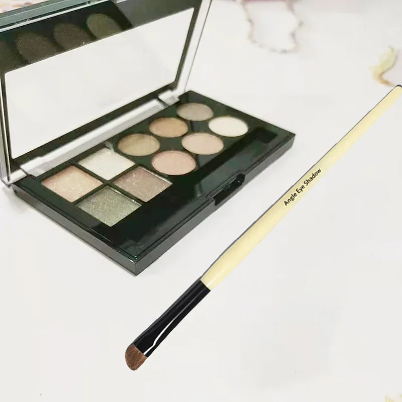 1pcs Professional Angled Nose Shadow Eyeshadow Makeup Brushes Soft Synthetic Hair Portable Travel Cosmetic Brush Tools — image 3