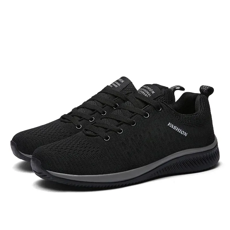 Men Running Walking Knit Shoe Casual Sneakers Breathable Sports Running Athletic Gym Lightweight Outdoor Women Shoes Size38-47