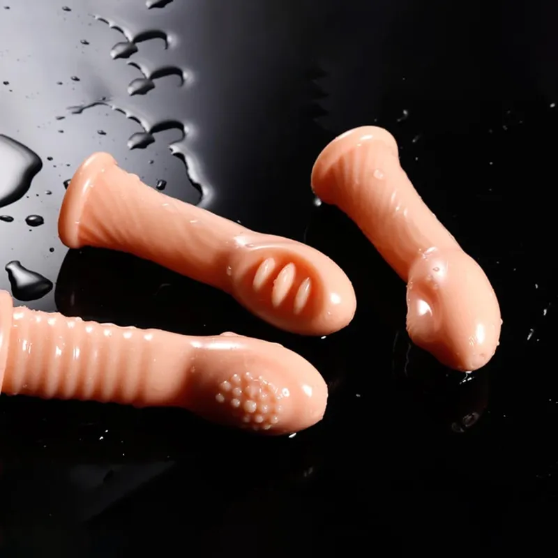 Finger Vibrators Orgasm G Spot Clitoris Vaginal Massage Stimulator Masturbator Erotic Vibrating Finger Sleeve Sex Toy For Women — image 6
