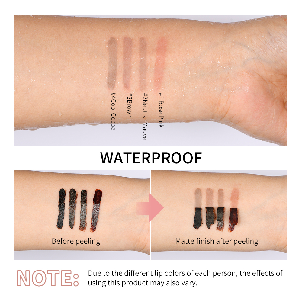 4colors Peel Off Lip Liner Waterproof Long Lasting Lipliner Pencil Moisturising Lips Gloss Tattoo Lipgloss Lipsticks Cosmetics — image 5